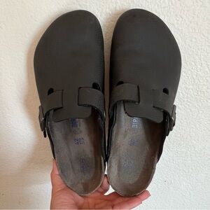 Birkenstock Boston Black EVA Clogs Size 42 a Men's 9–9.5 US & Women's 11–11.5